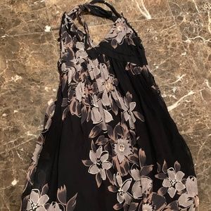 Black Floral Dress